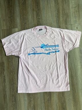 Vintage Padre Island Pink Single Stitch T-Shirt - size XLarge